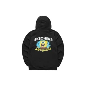 Skechers x SpongeBob SquarePants grafisk hoodie ”Vit Gul Svart”
