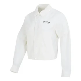 Skjorta med logotryck ”White Pink”