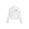 Skjorta med logotryck ”White Pink”