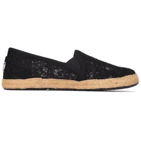 Slip-on-skor med snörning ”Svart”