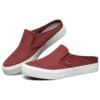 Slip-on-skor Röd