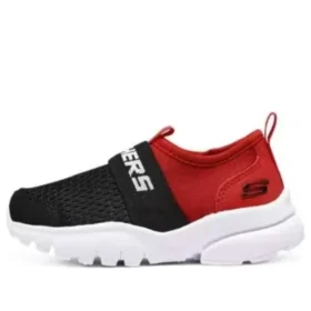 Slip-On Sport Shoes ”Black Red”