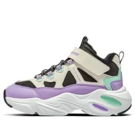 Sneakers ”Beige Black Purple”