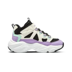 Sneakers ”Beige Black Purple”