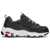 Snickers x Skechers D Lites 1.0 låga pappaskor Svart