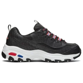 Snickers x Skechers D Lites 1.0 låga pappaskor Svart