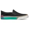 Sparked låga sneakers svarta