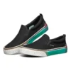 Sparked låga sneakers svarta