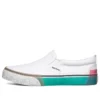 Sparked låga sneakers, vita