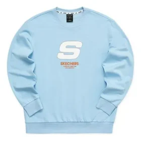 Sport Letter Crew-tröja ”Blue White” Sport Letter Crew-tröja ”Blue White”