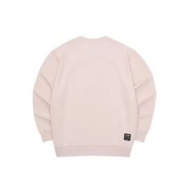 Sport Letter Crew-tröja ”Pink White”