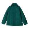 Sport Lifestyle-serien Letter Printed Zip-up Down Jacket ”Green Tan White”