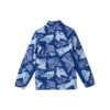 Sport- och fritidsserie, heltryckt sweatshirt med halv dragkedja ”Blue”