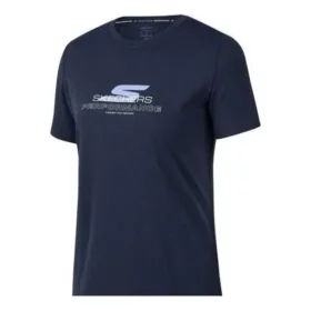 Sport-T-shirt med korta ärmar ”Navy”