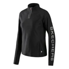 Sport-T-shirt med långa ärmar ”Svart”