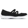 Sportaktiva slip-on-skor med remmar ”Svart”