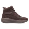 Sportiga casual-stövlar ”Dark Brown”