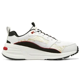 Sportiga fritidsskor ”White Black Red”