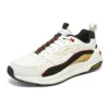 Sportiga fritidsskor ”White Black Red”