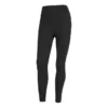 Sportiga stickade fitnessleggings ”Svart Rosa”