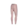 Sportiga stickade fitnessleggings ”Svart Rosa”
