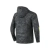 Sportjacka med huva ”Black White”