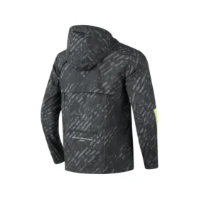 Sportjacka med huva ”Black White”