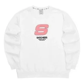 Sporttröja med bokstäver ”White Pink”