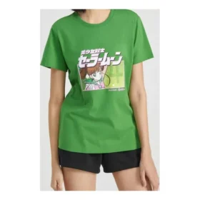 SS20 Sailor Moon Crossover kortärmad grön T-shirt