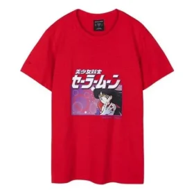 SS20 Sailor Moon Crossover kortärmad röd