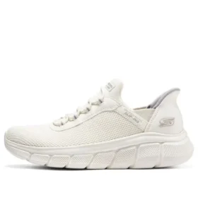 Stickade löparskor ”Beige”