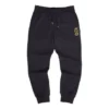Stickade sweatpants ”Navy”