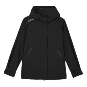 Stroll-serien Logo Casual vävd jacka med huva ”Svart”