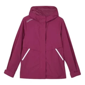 Stroll Series Logo Casual vävd jacka med huva ”Burgundy”