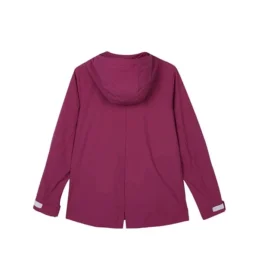 Stroll Series Logo Casual vävd jacka med huva ”Burgundy”