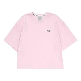 T-shirt med logotryck ”Pink”