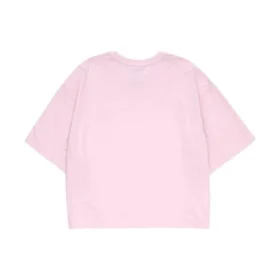 T-shirt med logotryck ”Pink”