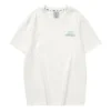 T-shirt med logotryck ”White Green”