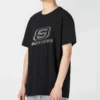 T-shirt med logotyp ”Black Silver”