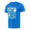 T-shirt med tryck ”Blue White”