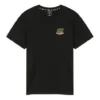 T-shirt med tryck, kortärmad, svart
