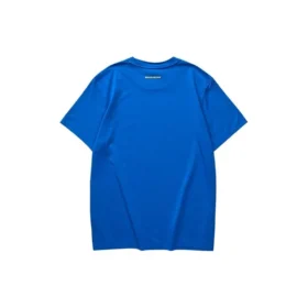 T-shirt med tryckt bokstav ”Blue Yellow”
