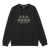 T-shirt med tryckt logotyp ”Svart Grå Vit Lila”