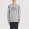 T-shirt med tryckt logotyp ”Svart Grå Vit Lila”