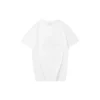 T-shirt med tryckt logotyp ”Vit Blå Svart”