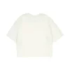 T-shirt med tryckt logotyp ”White”