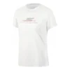 T-shirt med tryckt sportlogotyp ”Vit”