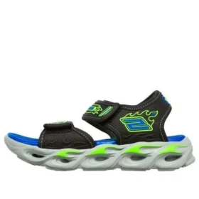Thermo Splash Slip-on Sport Light-Up Sandaler ”Black Blue”