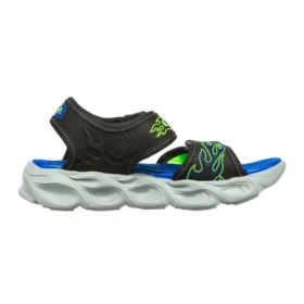 Thermo Splash Slip-on Sport Light-Up Sandaler ”Black Blue”
