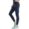 Träningsleggings med tryckt logotyp ”Navy”